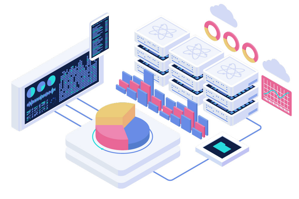 BNL Mobile data visualizations on iphone X
